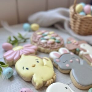 Le petit poussin et sa fleur